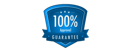 100% Approval Guarantee badge - Kansas