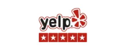 Yelp 5 stars badge - Kansas