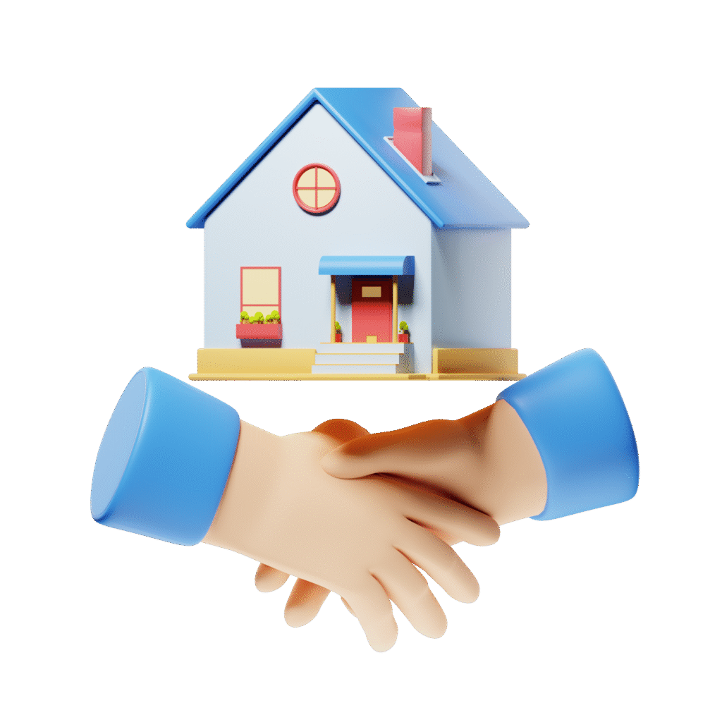 Two people shaking hands icon