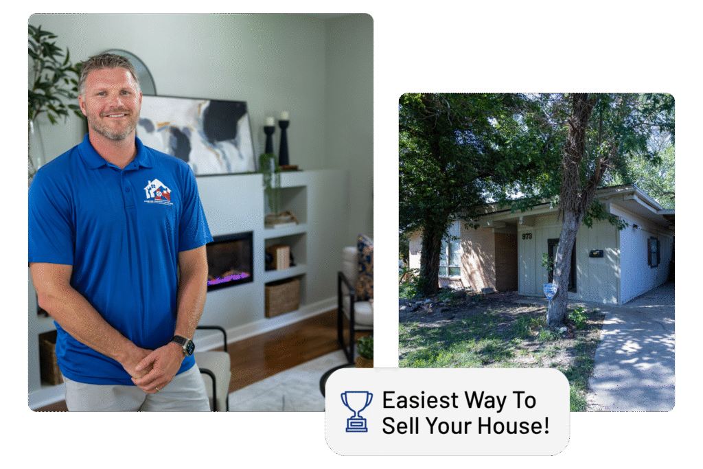 Derek from Freedom Property Investors and a house in Kansas that we bought fast for cash